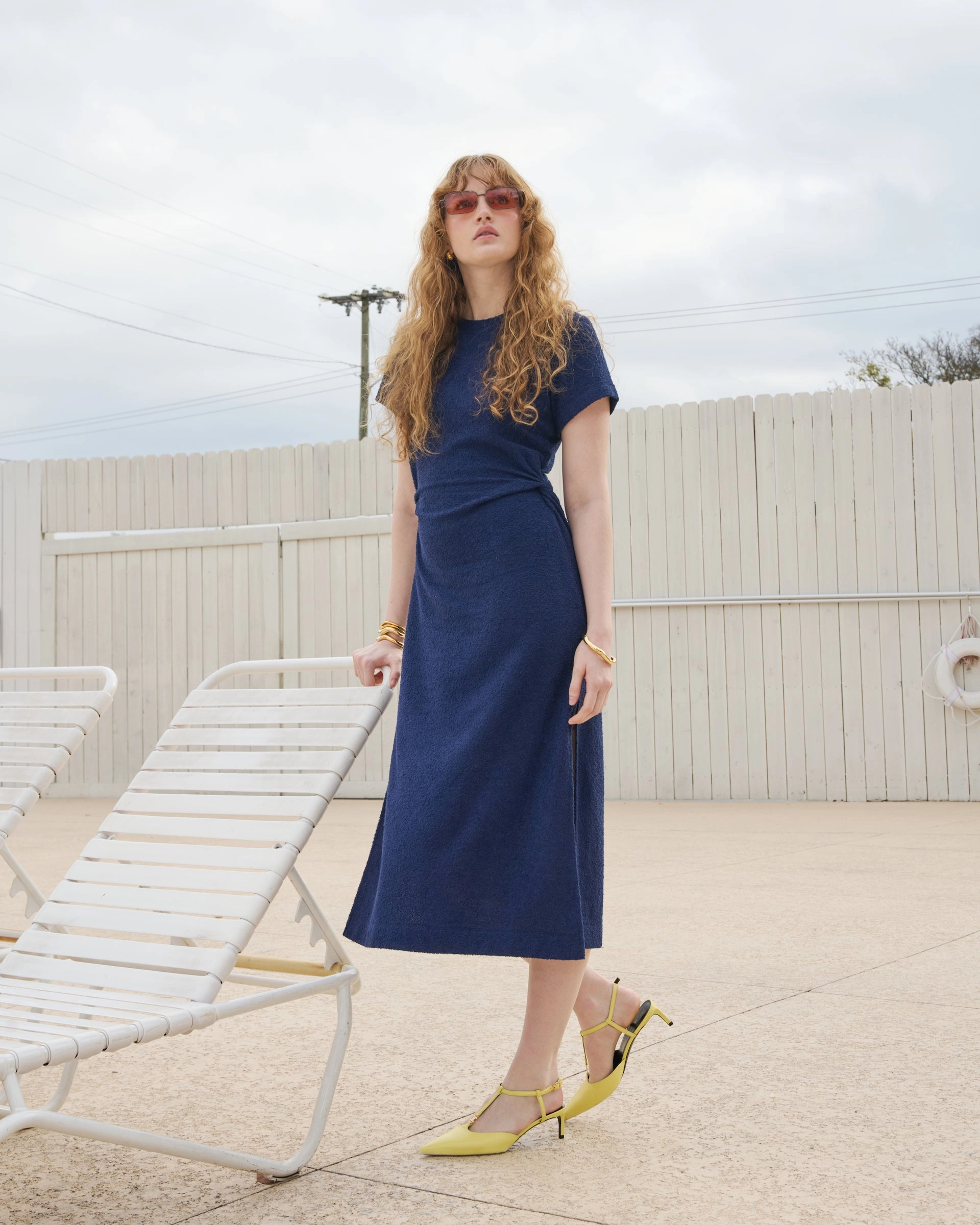 Basic Shape Classic Comfort Short Sleeve Aurora Dress