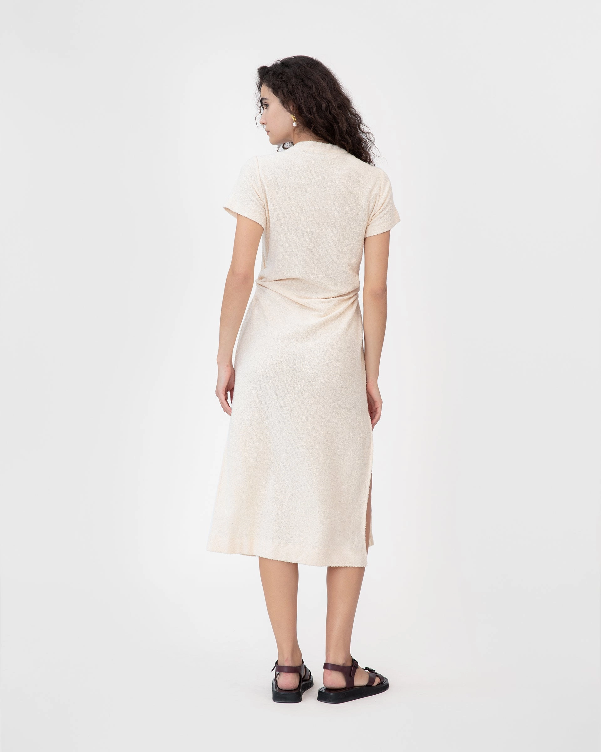 ConvertibleNeckline foldable Short Sleeve Aurora Dress