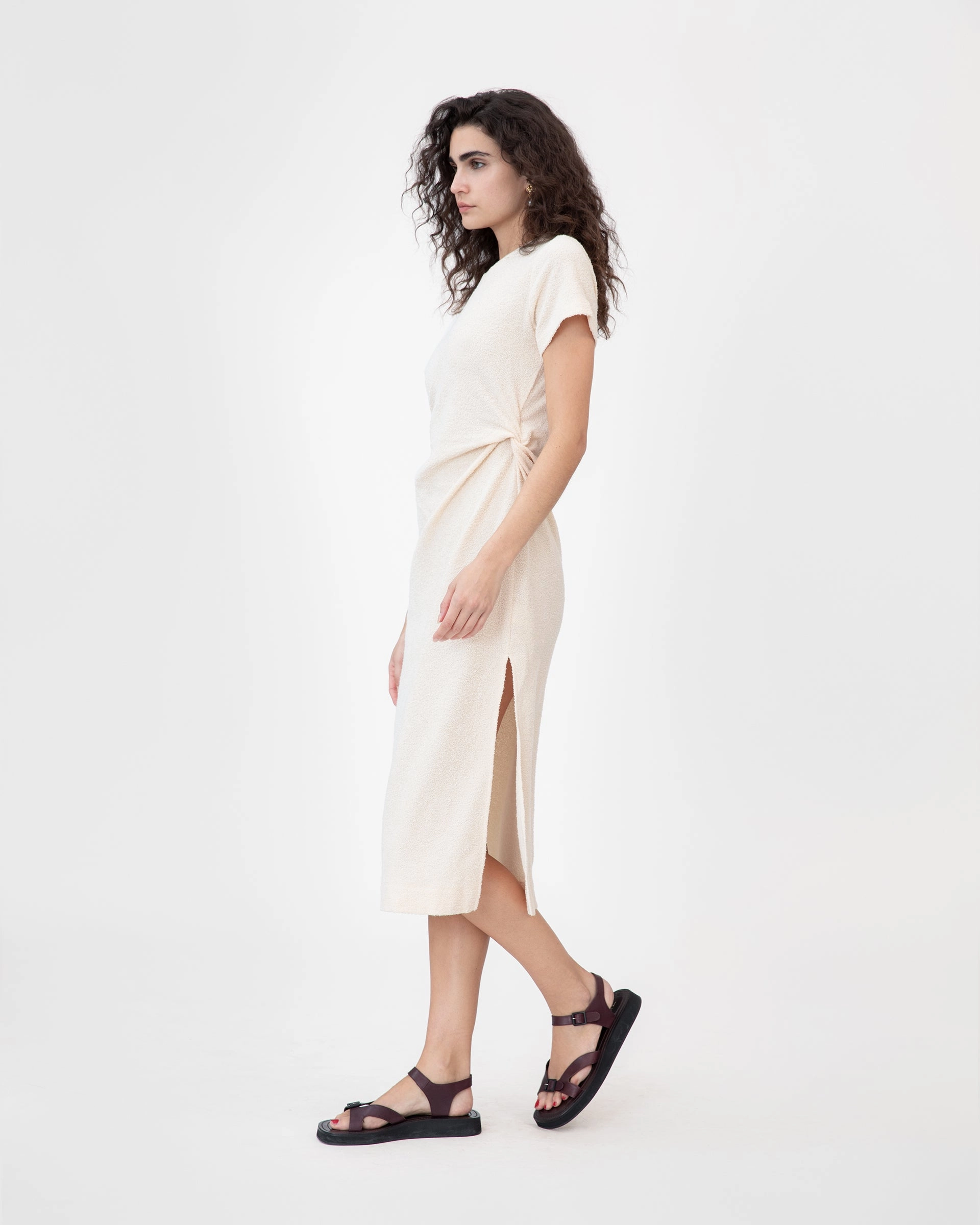 Short Sleeve Aurora Dress Winter-Season Urban Favorite