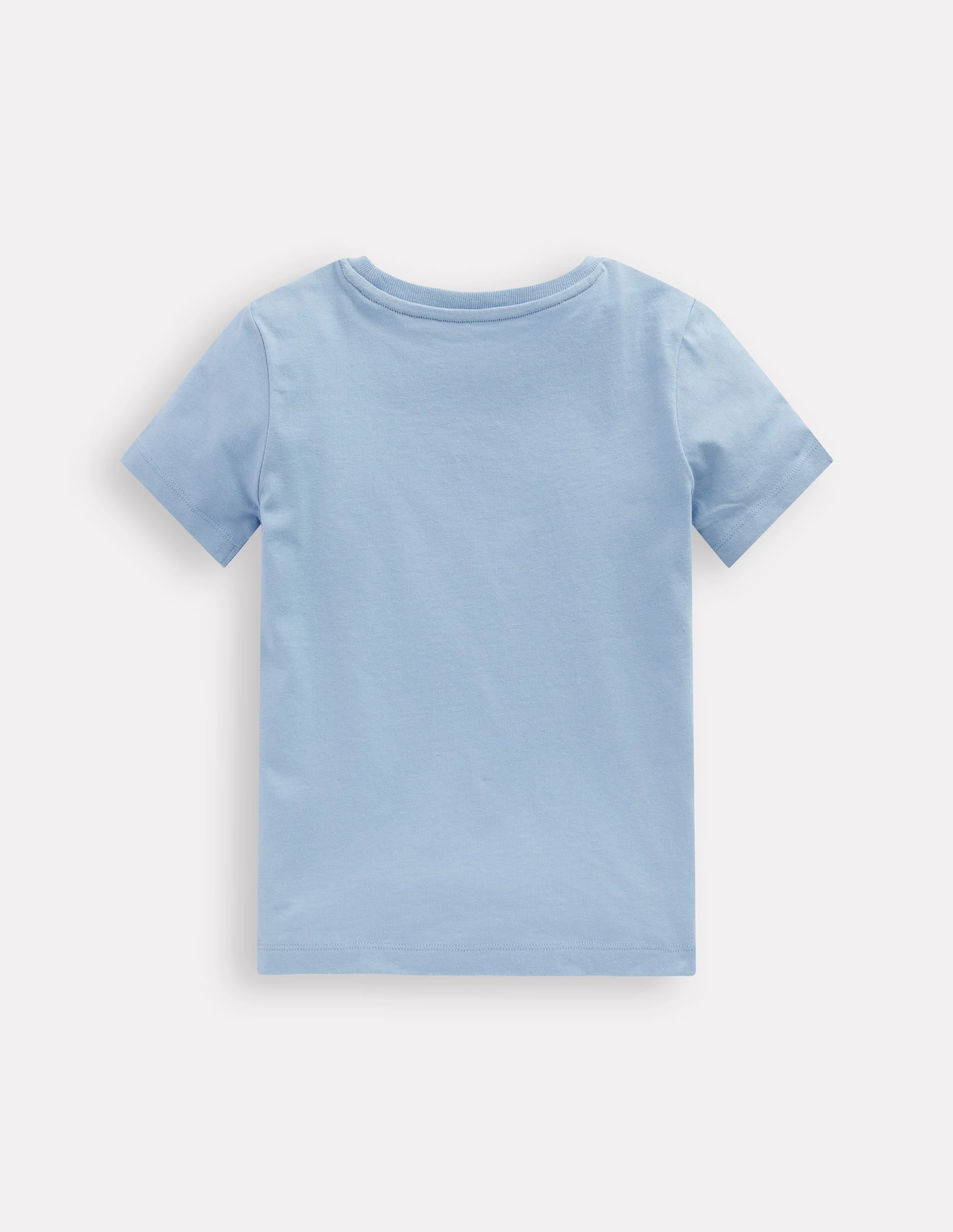 Short Sleeve Boucl T-shirt-Glacier Blue Circus Stars HypoallergenicMaterial CollapsibleFrame
