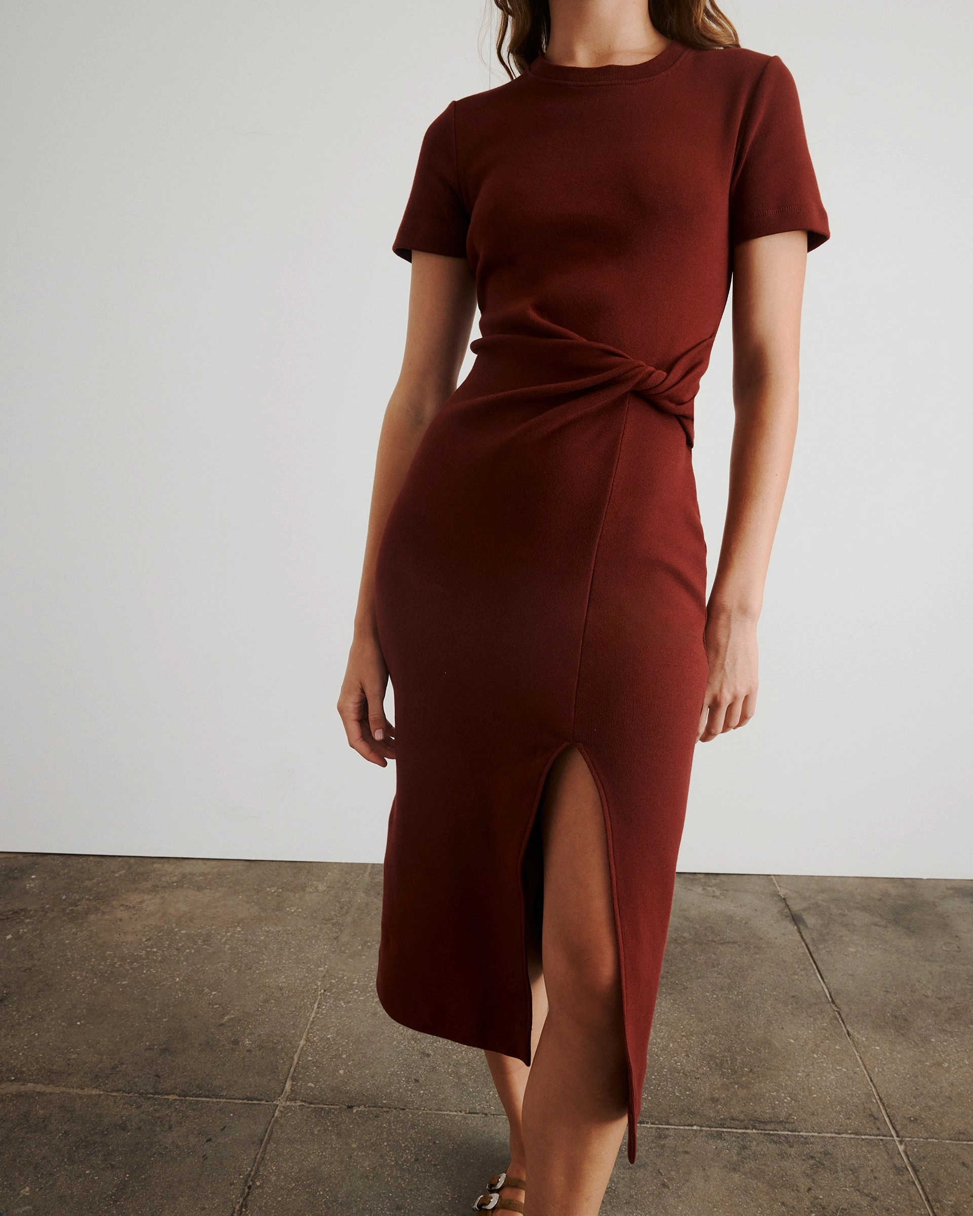 Short Sleeve Cody Dress Street Elegance Light Cloud