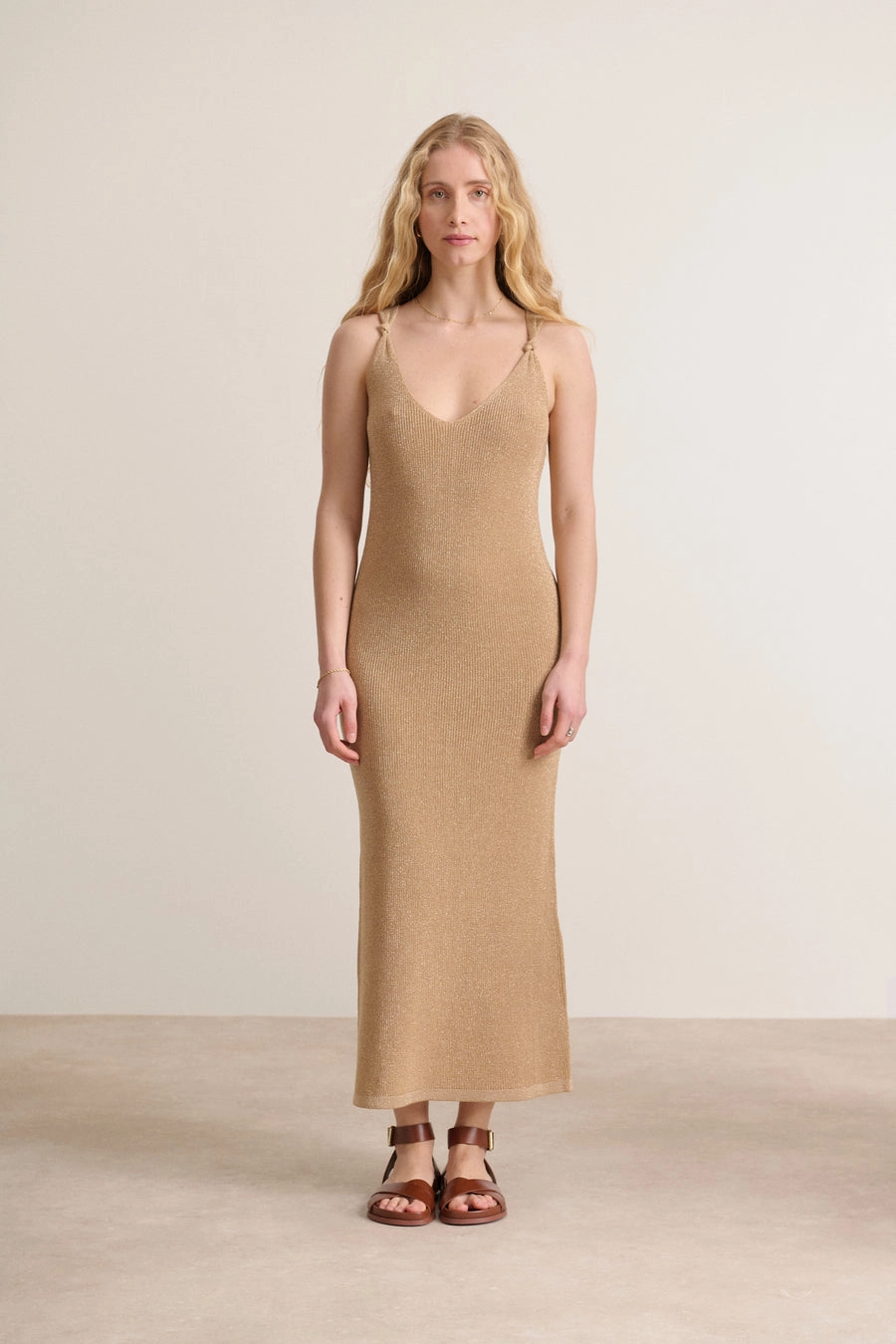 Sharp Edge Cotton-Blend SIBILLE DRESS