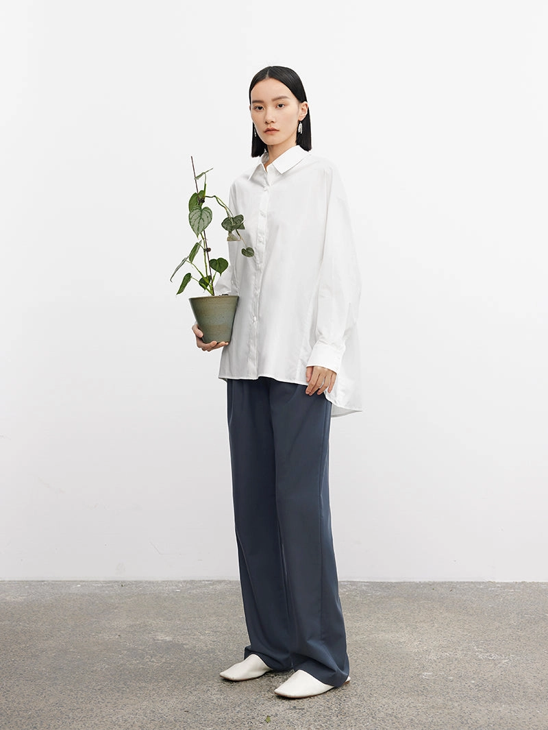 LightweightTexture QuickDry SIDE POCKET BUTTON DOWN