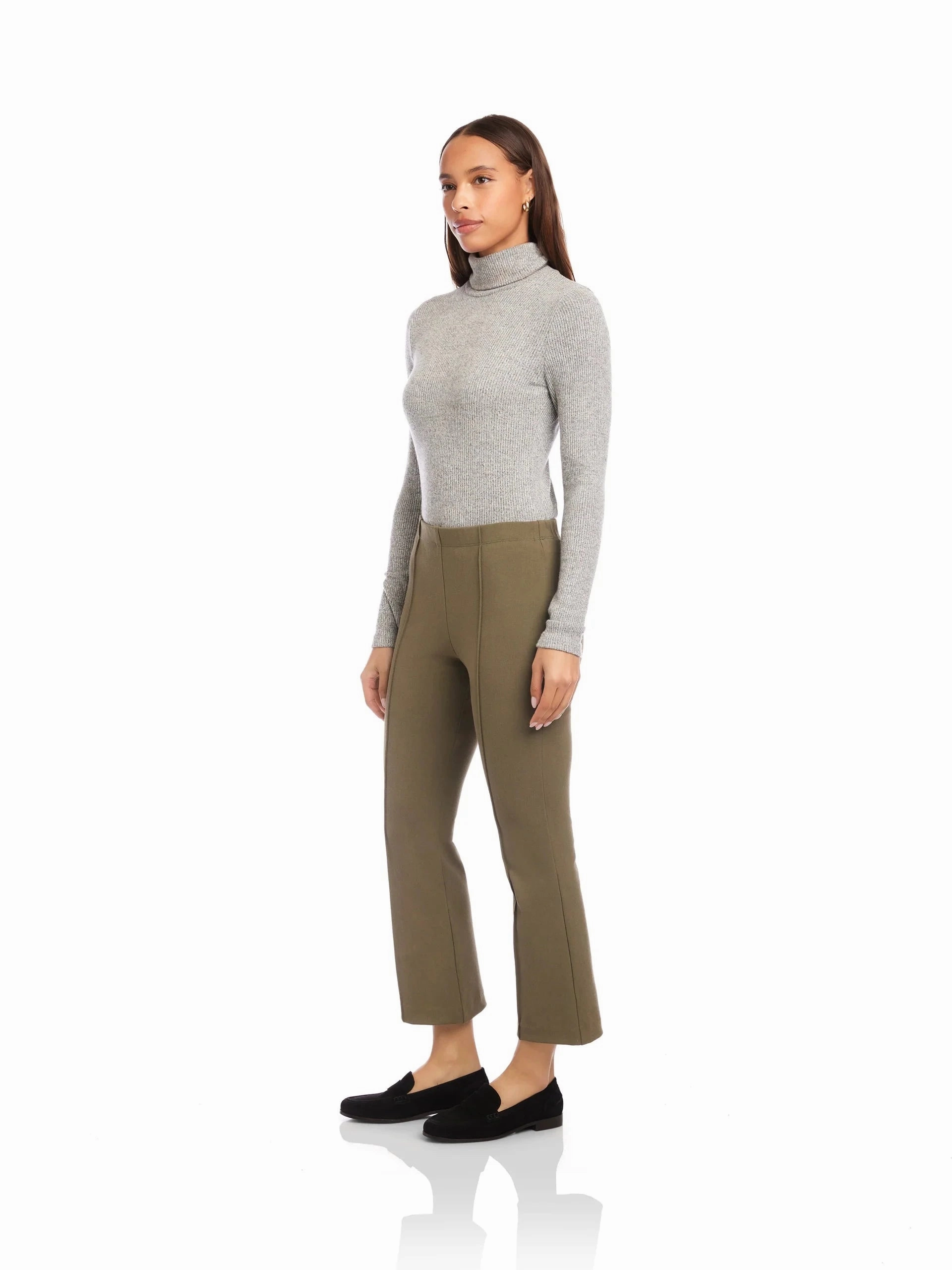 Sigourney Pintuck Pants Light Olive Chill Ready