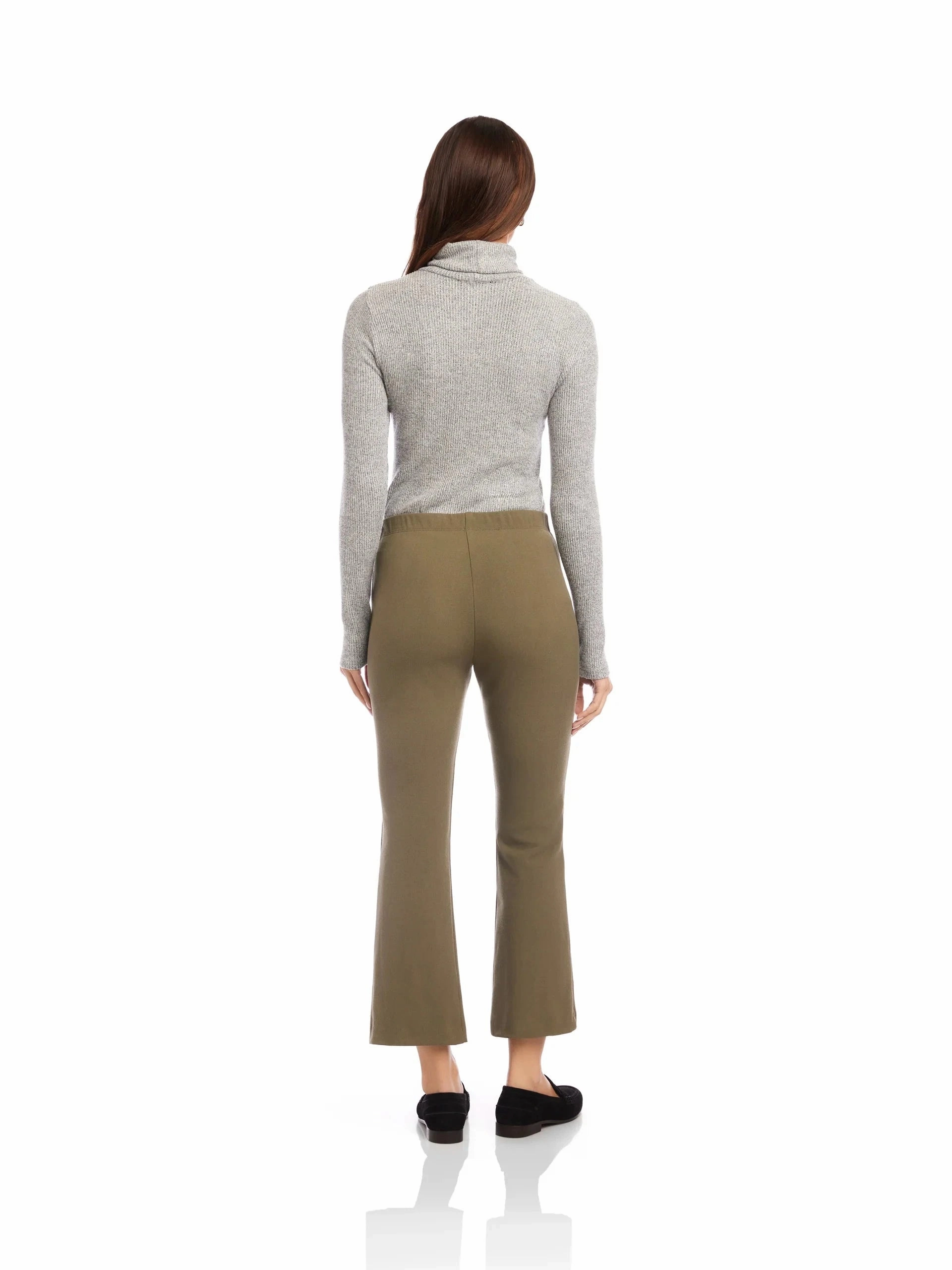 Sigourney Pintuck Pants Light Olive TouchscreenCompatiblePockets Active Design