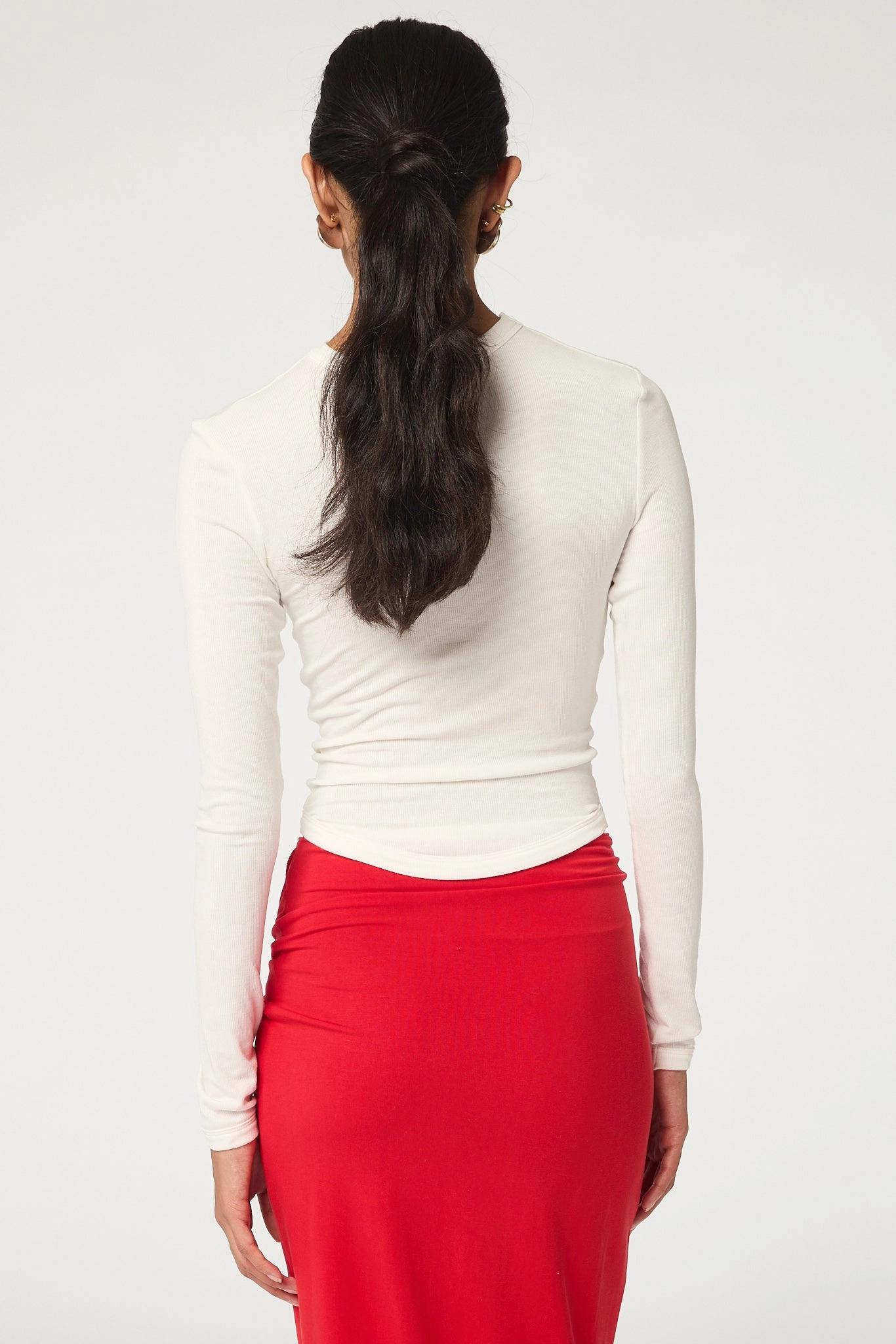 FlexibleRibbing SIMON LONGSLEEVE TOP