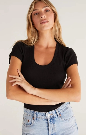 SIRENA SHORT SLEEVE TEE DoubleStitched Hemming