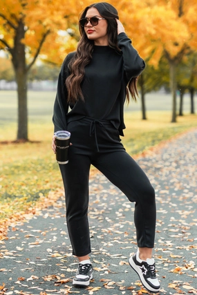 Skyler Buttery Soft Wasabi Mint Mock Neck Top (Black) OdorResistantFinish MultiPurposeUtility