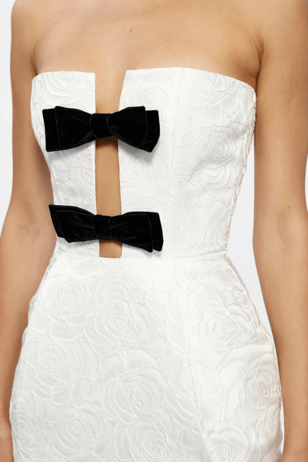 Kiera Dress Ivory Sleeveless