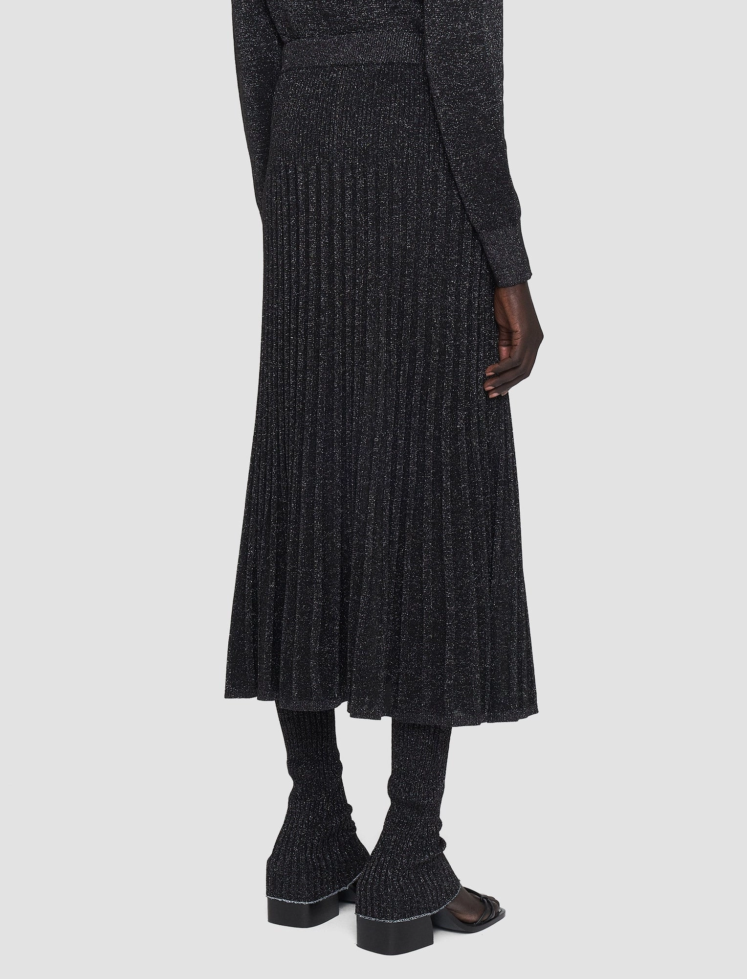 Urban Pulse Lurex Knit Skirt