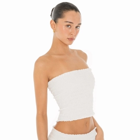 Nira Tube Top Low Profile Zipper Comfortable Look