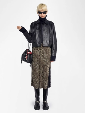 Wrap Closure Jayla Skirt Leaves