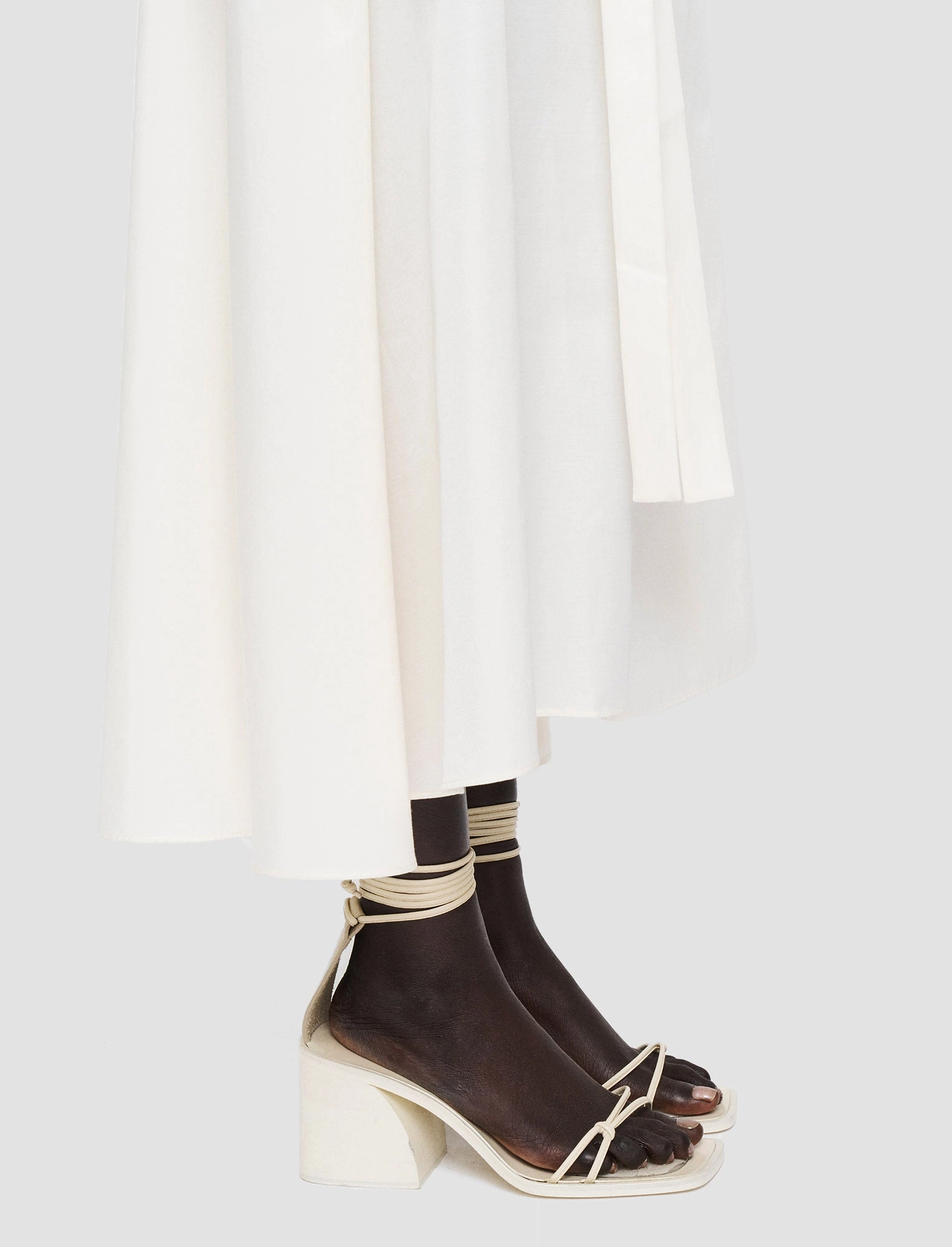 Timeless Piece Warm Insulation Light Cotton Sateen Alix Skirt