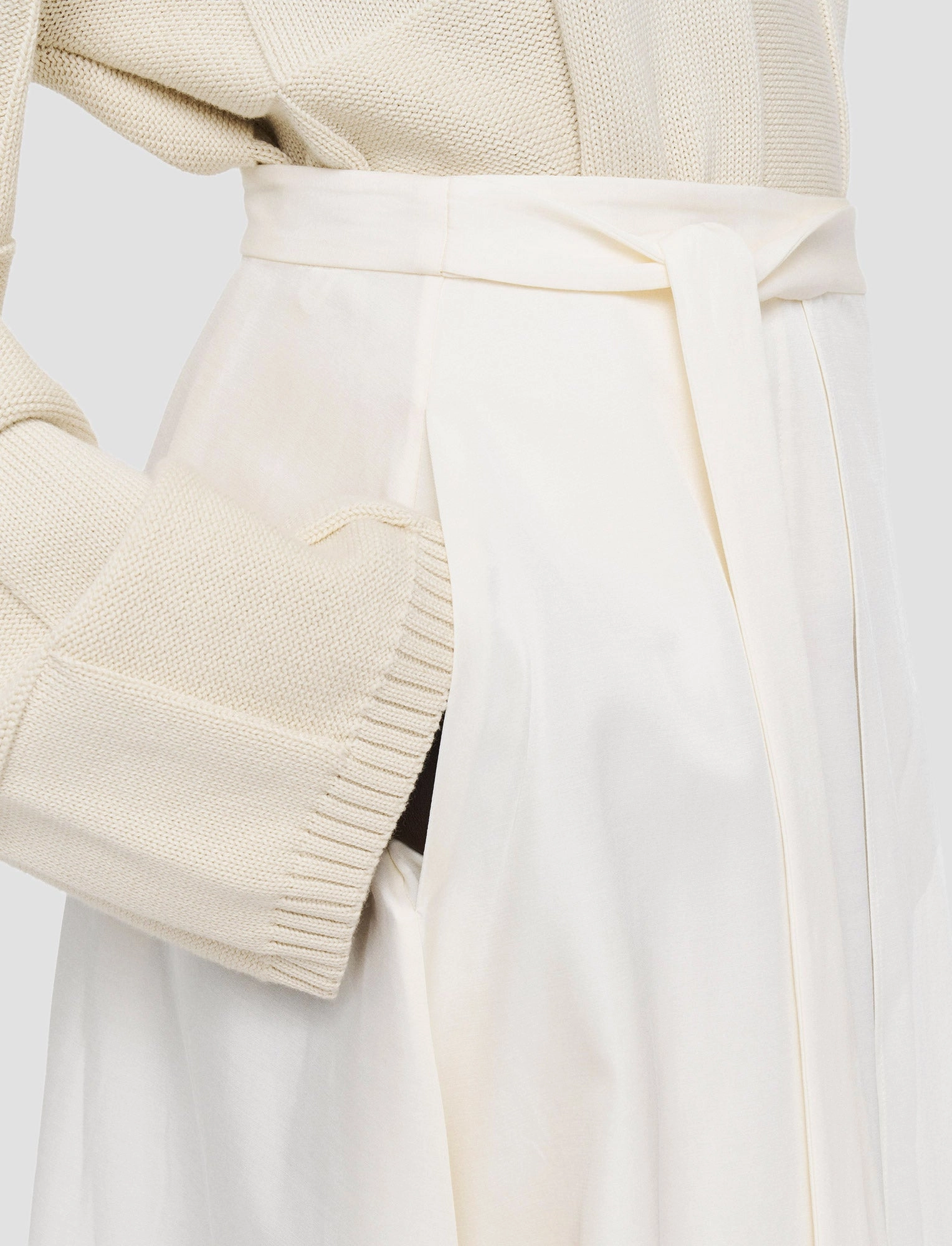 Light Cotton Sateen Alix Skirt Red Carpet Look Cozy Vibes