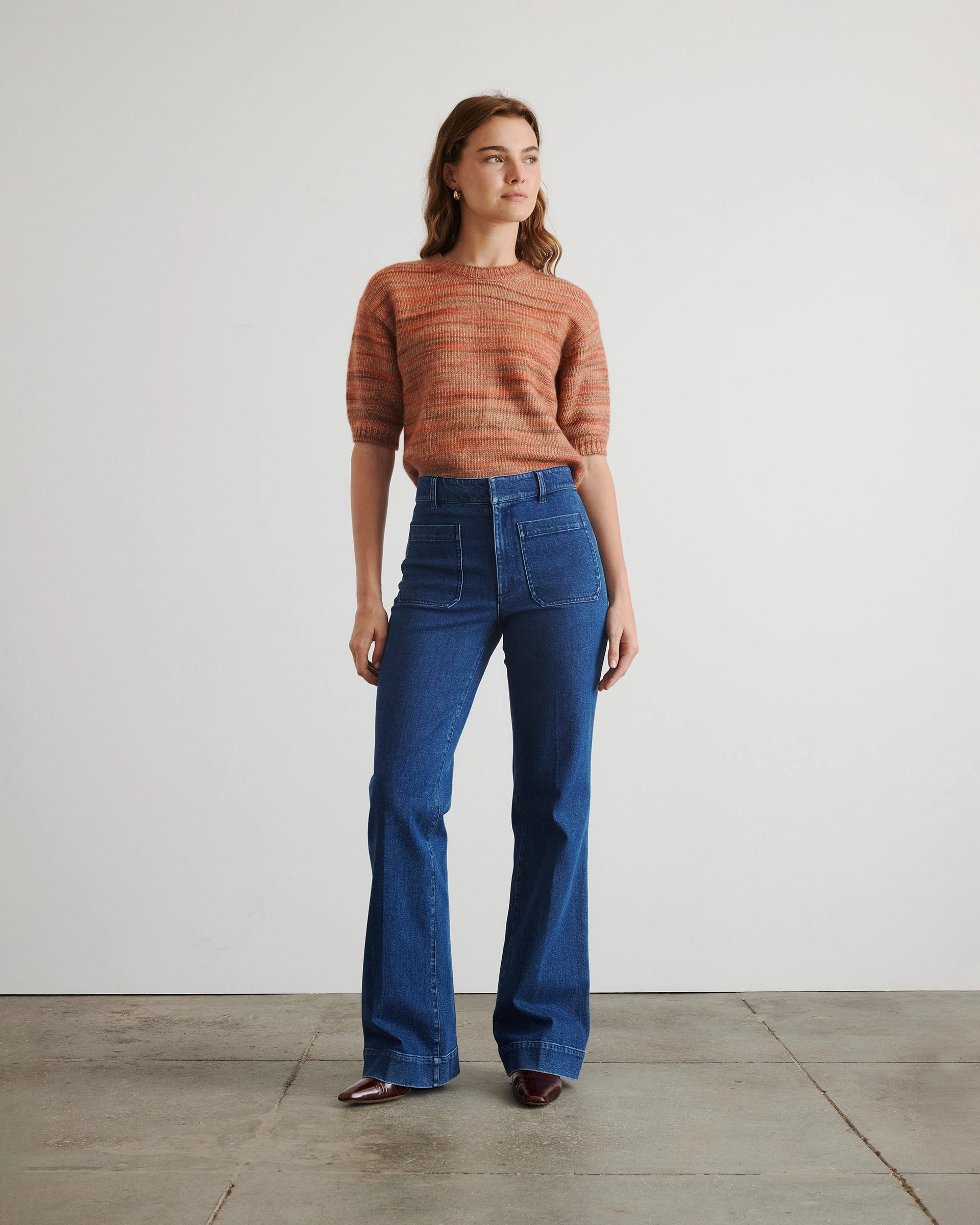 Moisture Wicking Fabric Soft Touch Anne Sweater