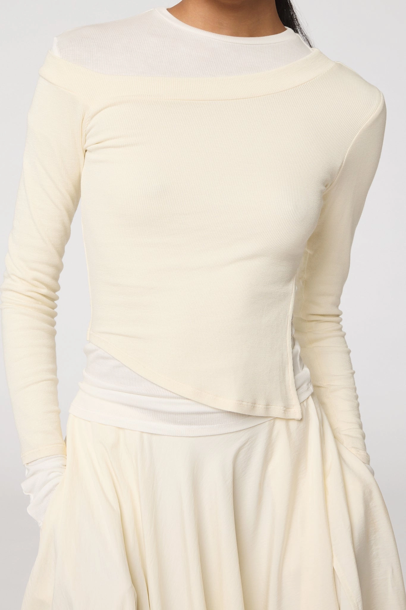 SMYTHSON TOP Wrinkle Free Texture Lightweight