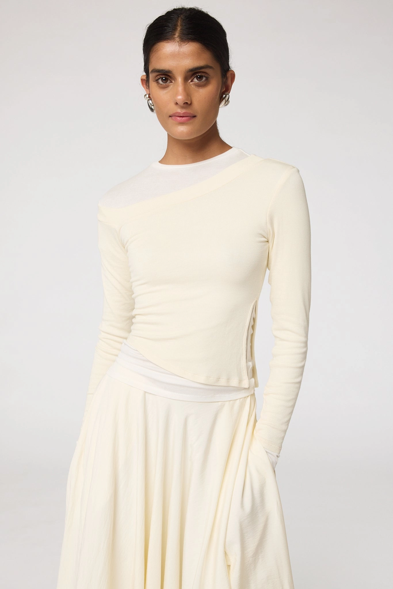 SMYTHSON TOP Textured Weave