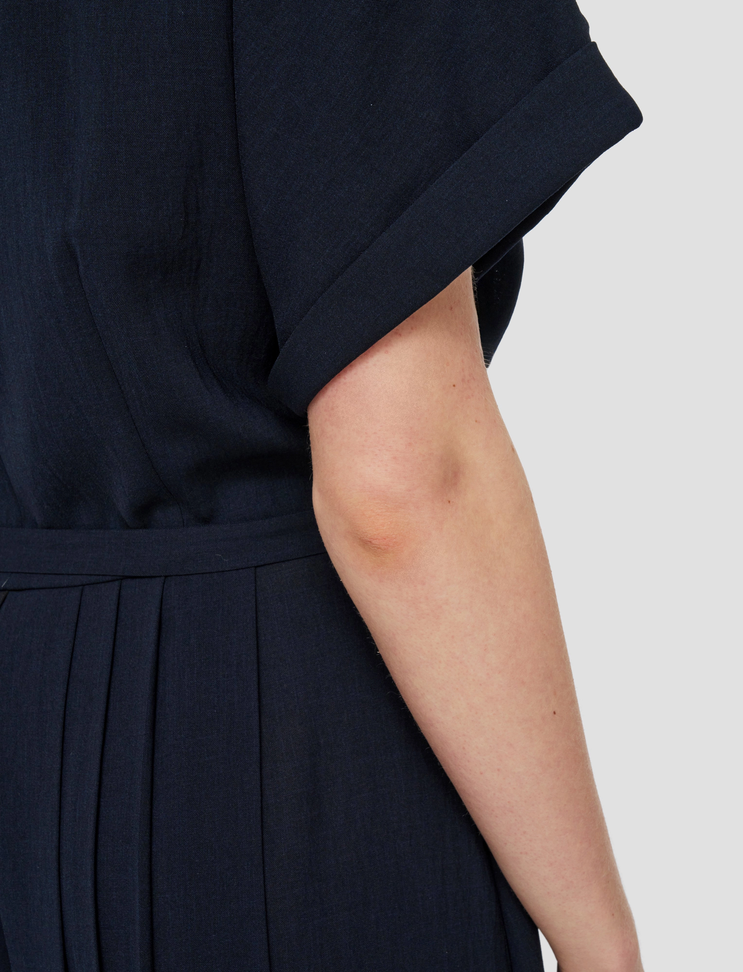 Sofia Airy Pliss Jumpsuit Sunset Scene