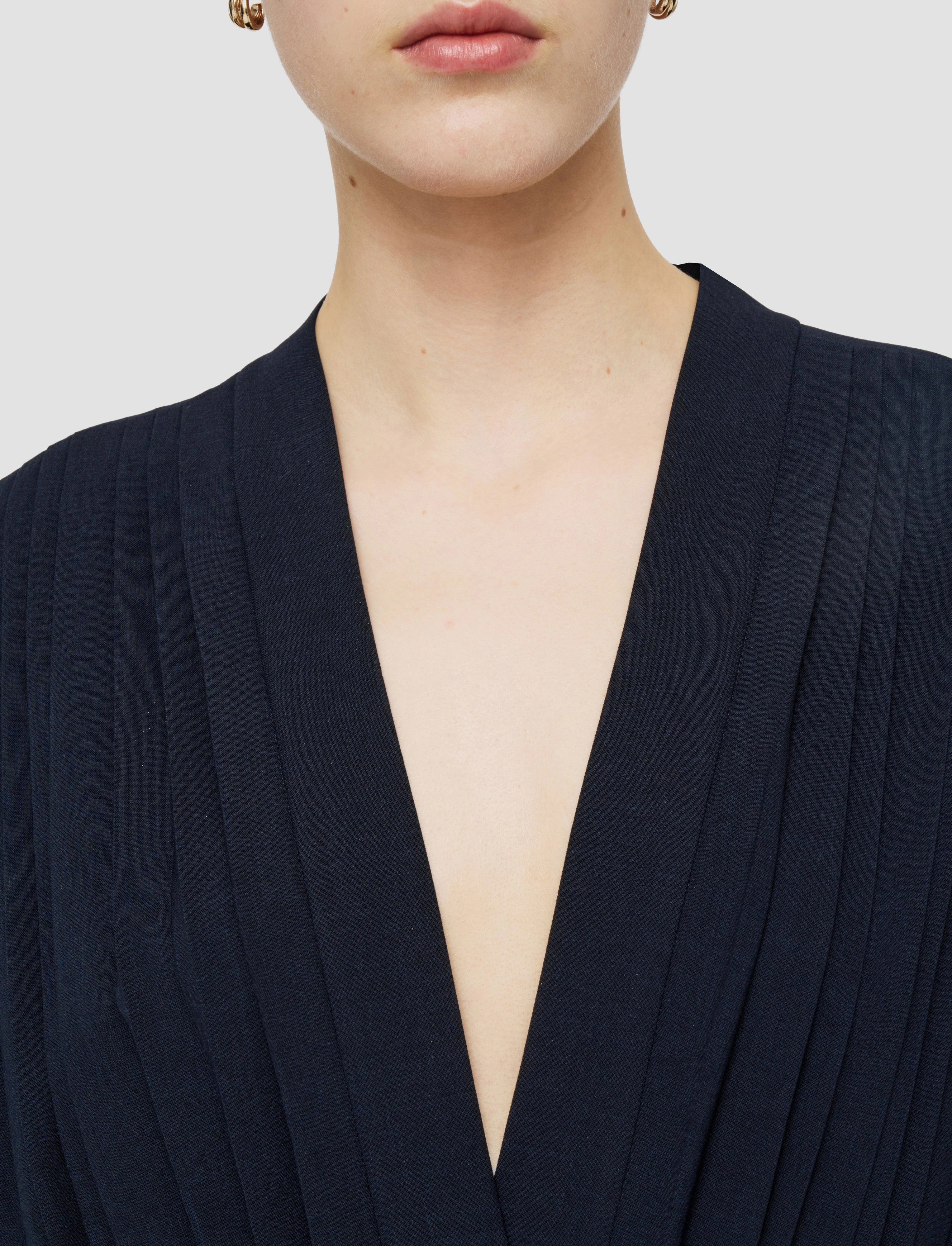 Perfect For Work Sofia Airy Pliss Jumpsuit