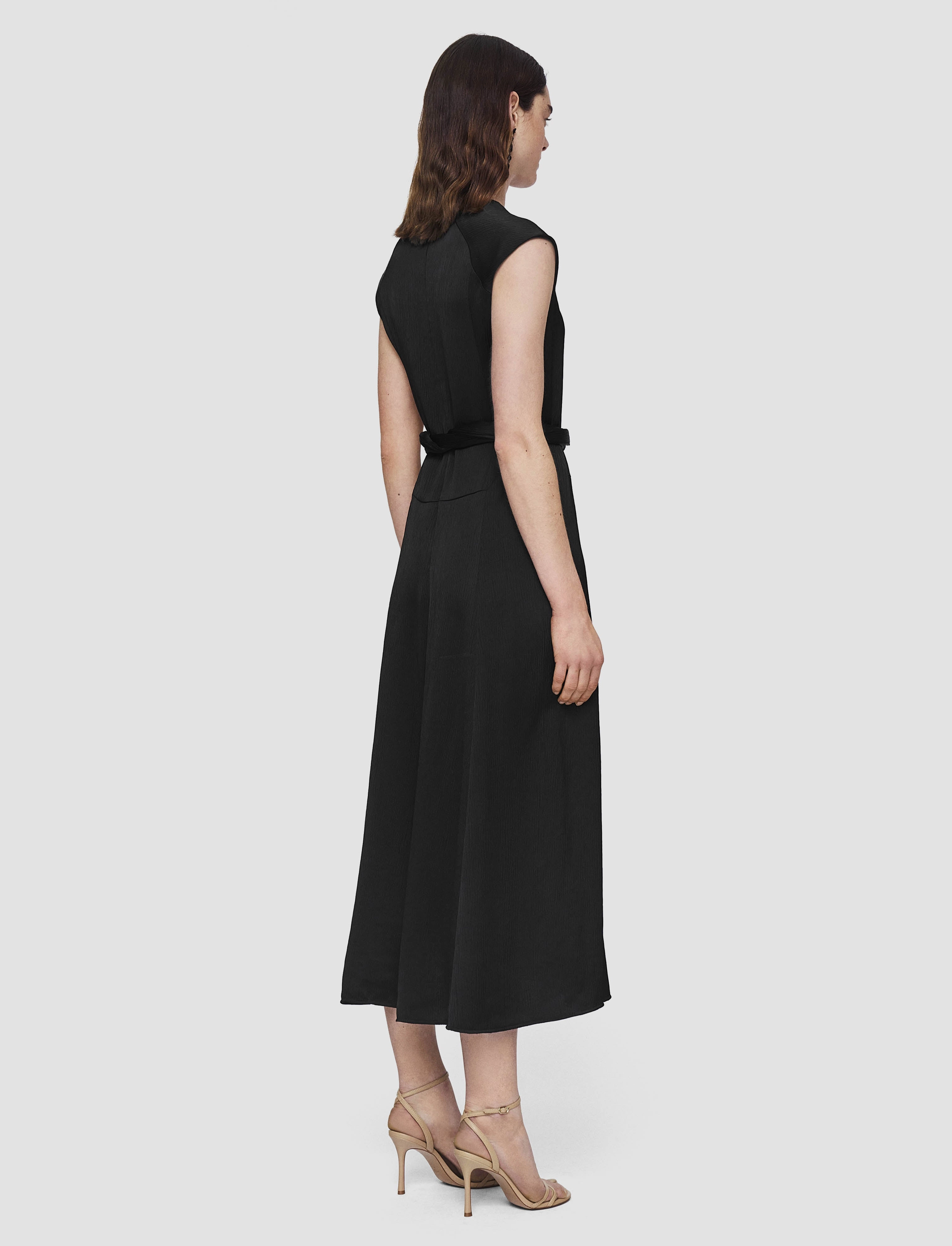 Lutece Textured Viscose Dress All-Season Comfort