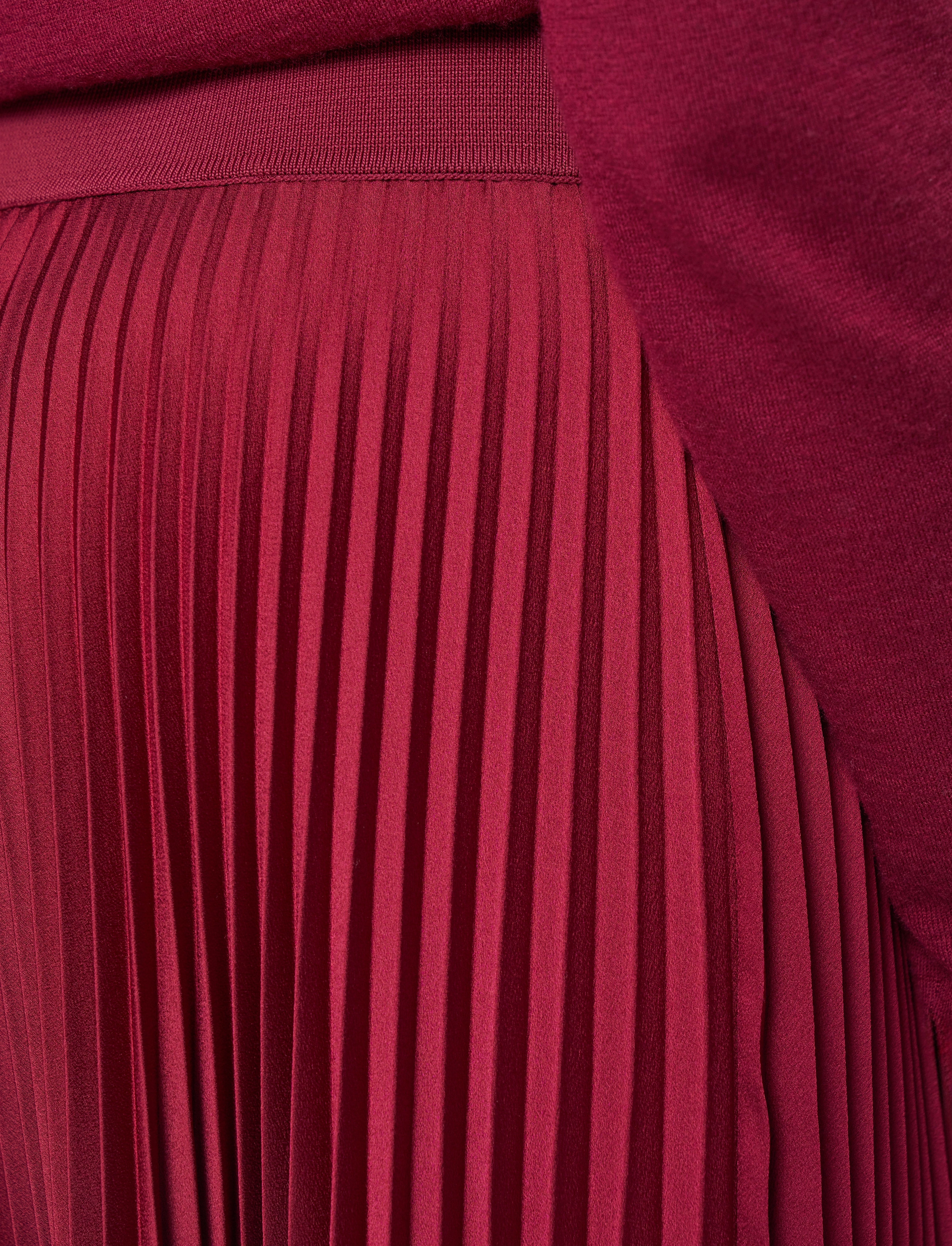 City Wear Weekend Vibes Ade Knit Weave Pliss Skirt