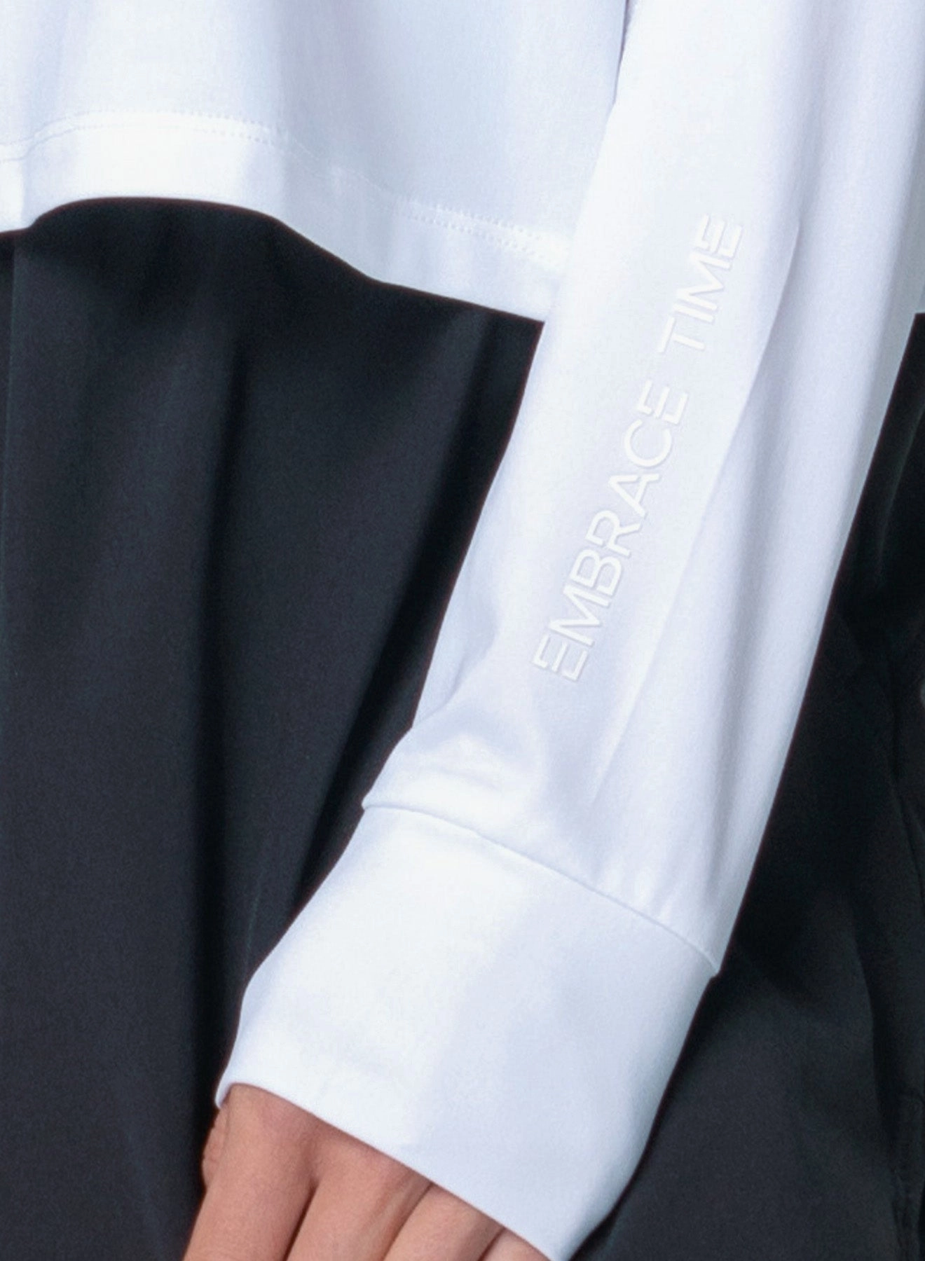 Embrace Time Long Sleeve Double Stitched Hems Thermal Insulation Tech