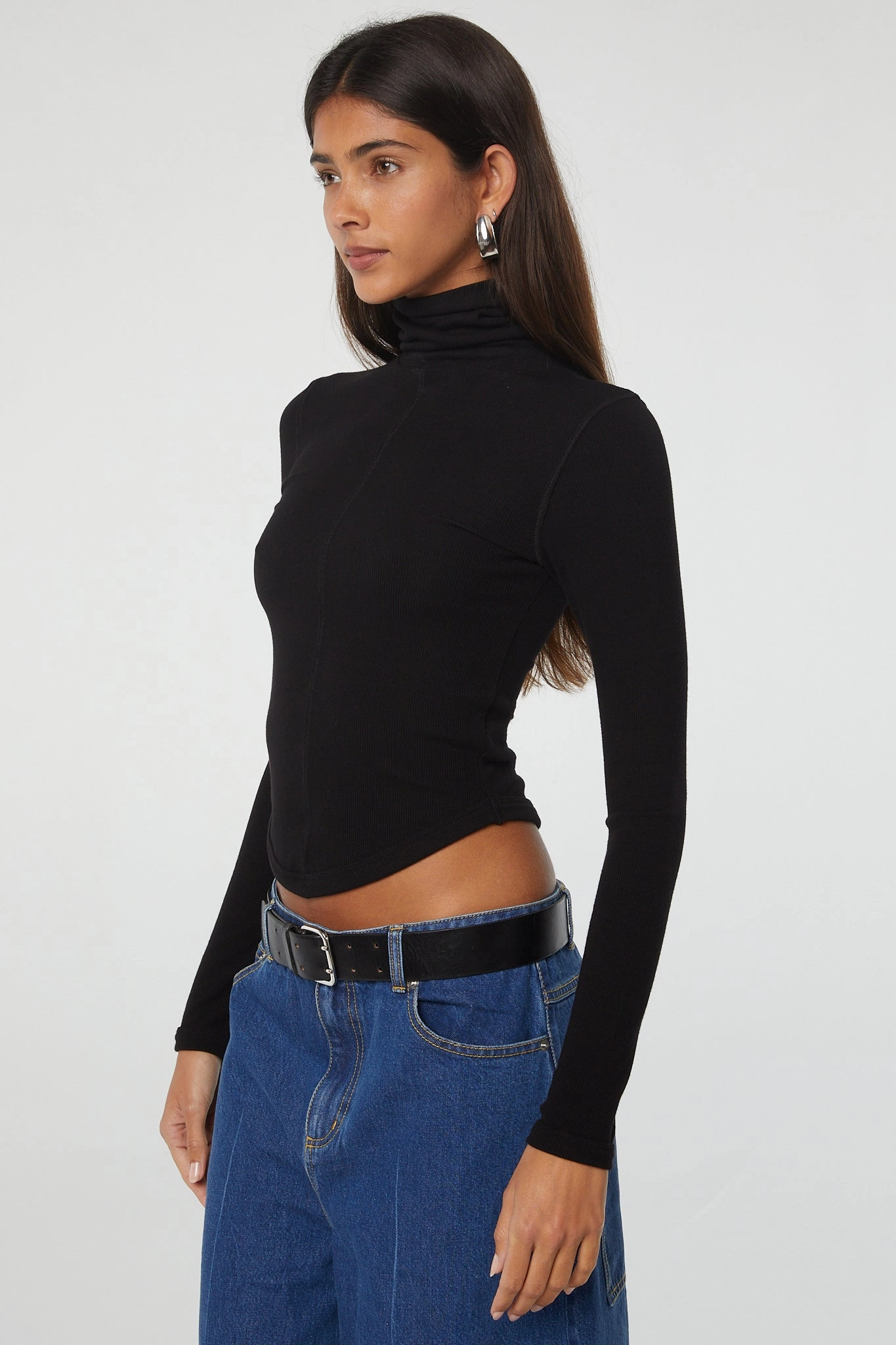 Eco Friendly Material Mesh Lining MADS TURTLENECK TOP