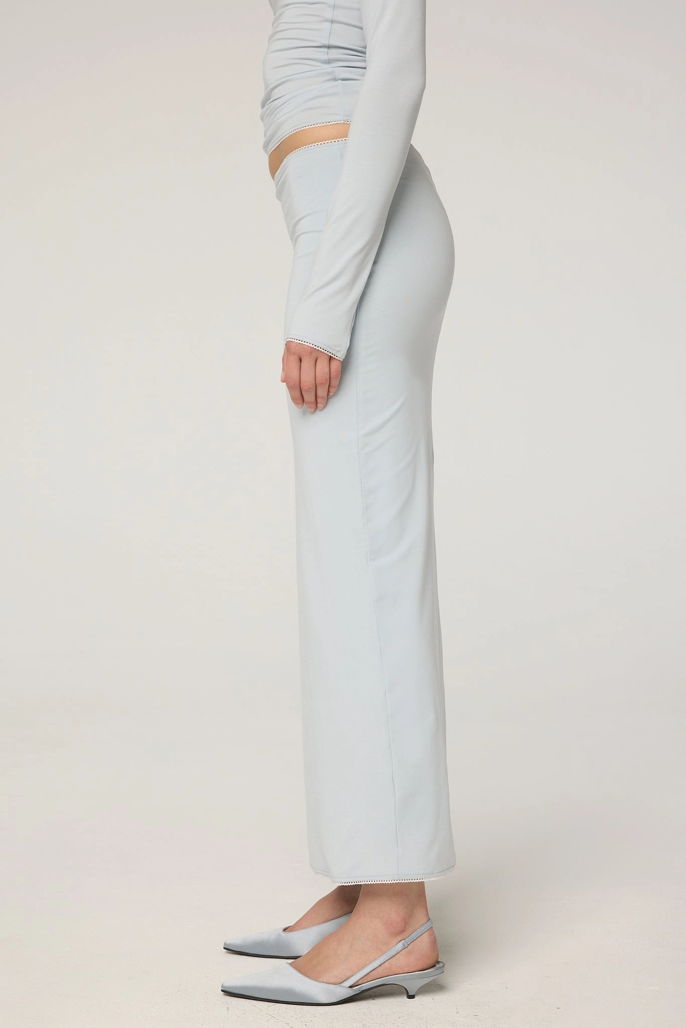 Chic Style Neutral Tone SOLENE SKIRT