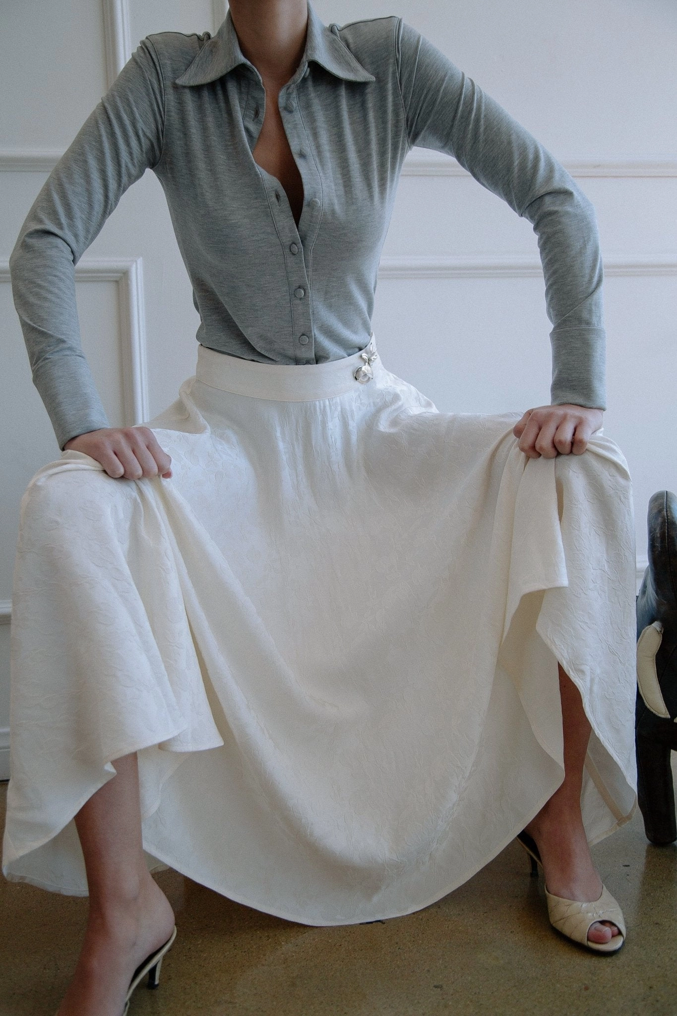 Reinforced Neckline SPAZZI TOP