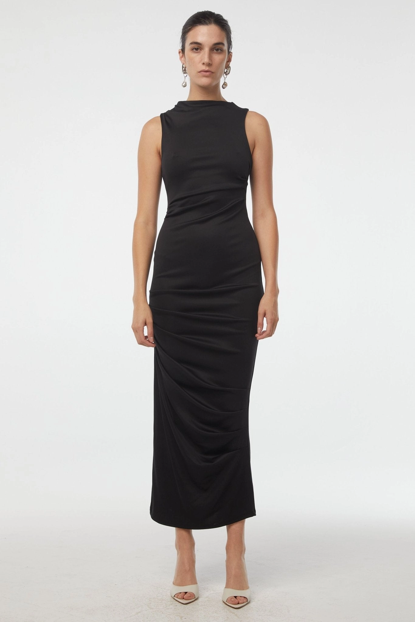 EMMET DRESS Relax Tones Non-Pilling