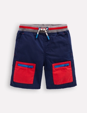 Anniversary Gift mesh ventilation Adventure Shorts-College Navy