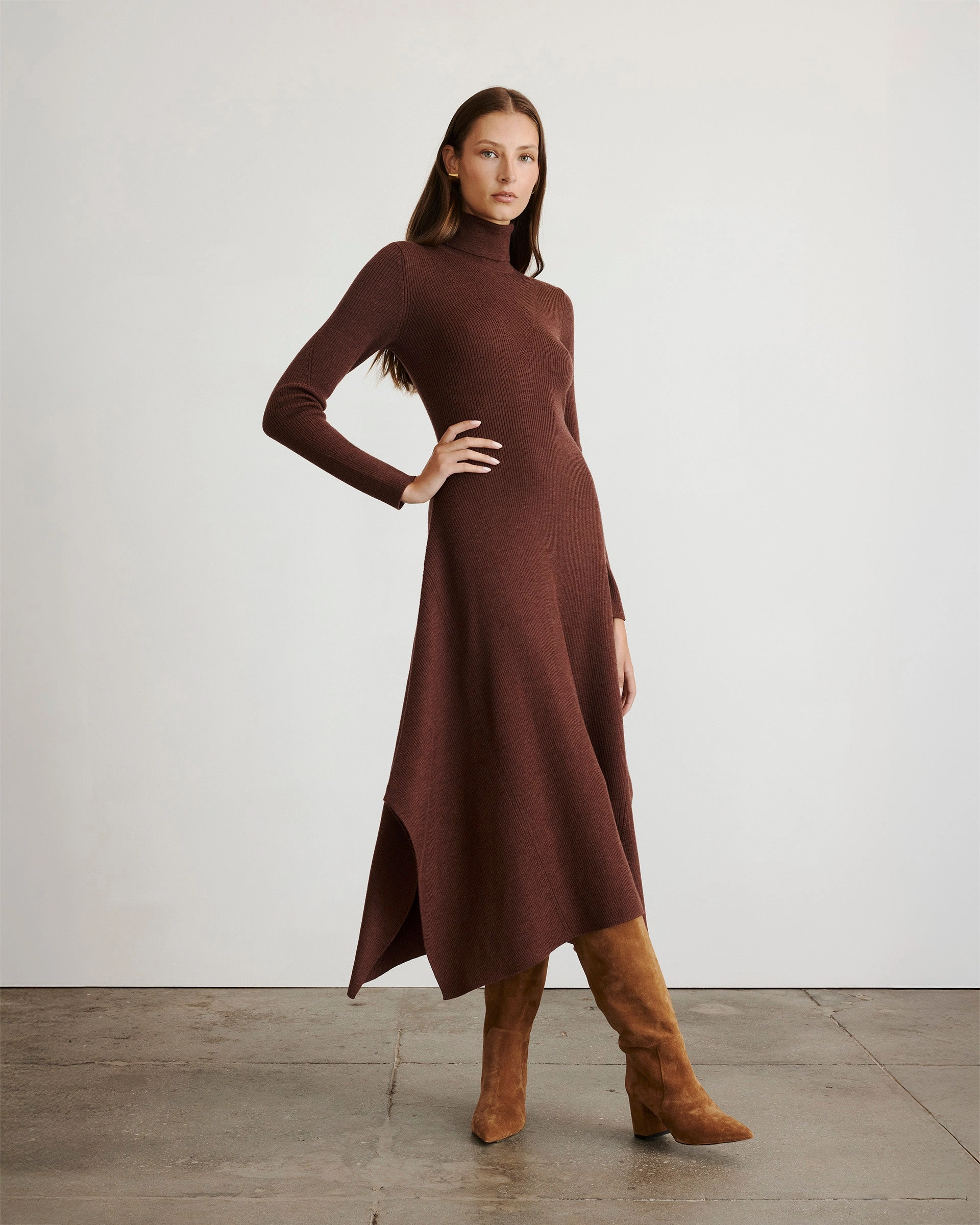 Steffi Knit Dress Feminine Look