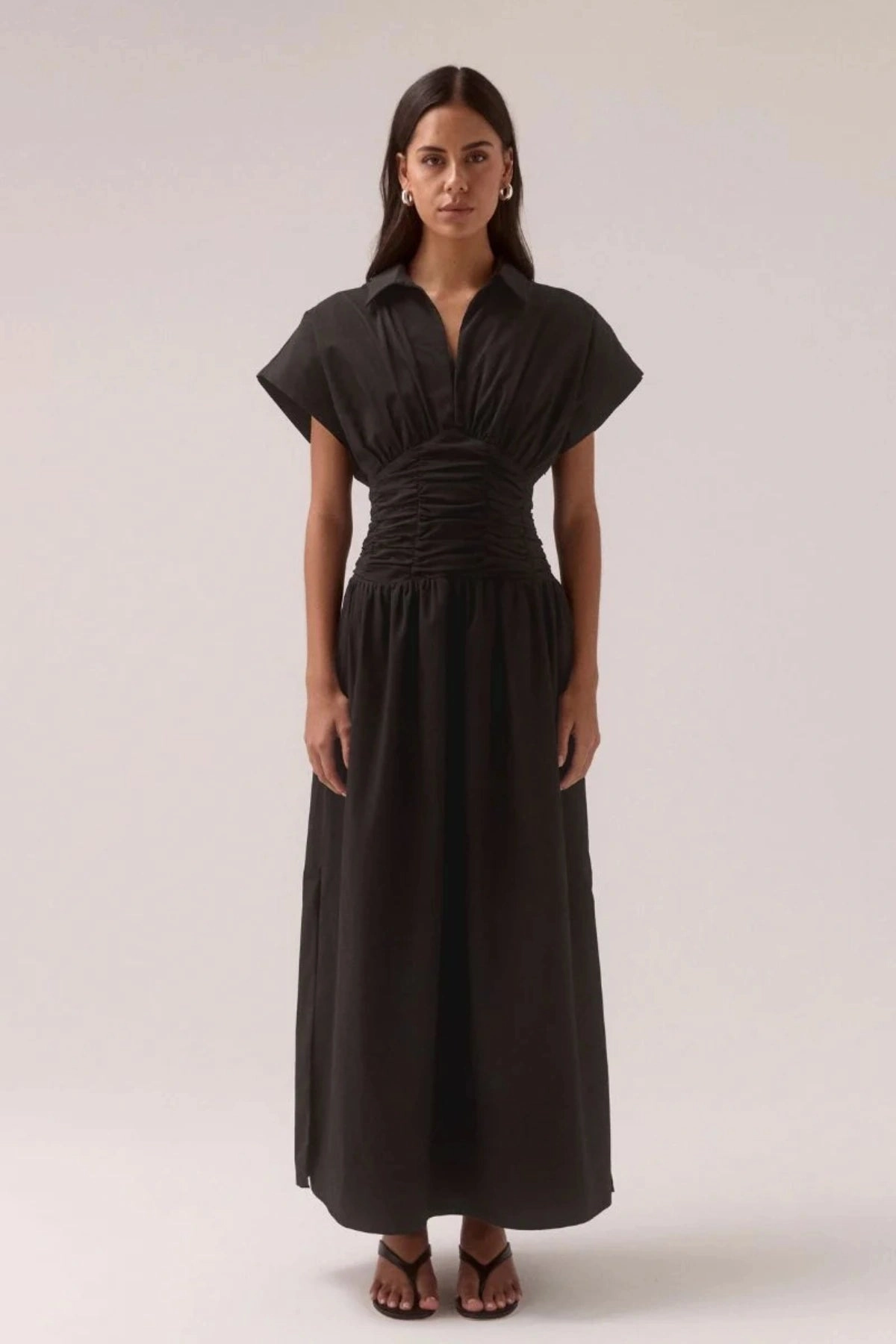 High Hemline Stellar Dress Black