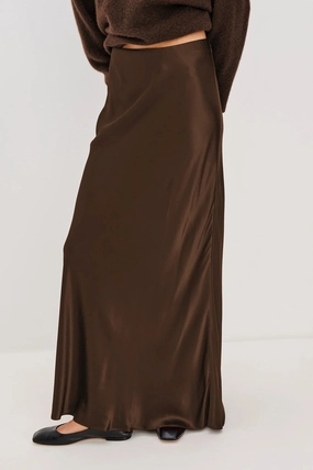 Rails Romina Skirt in Espresso Collaboration Piece
