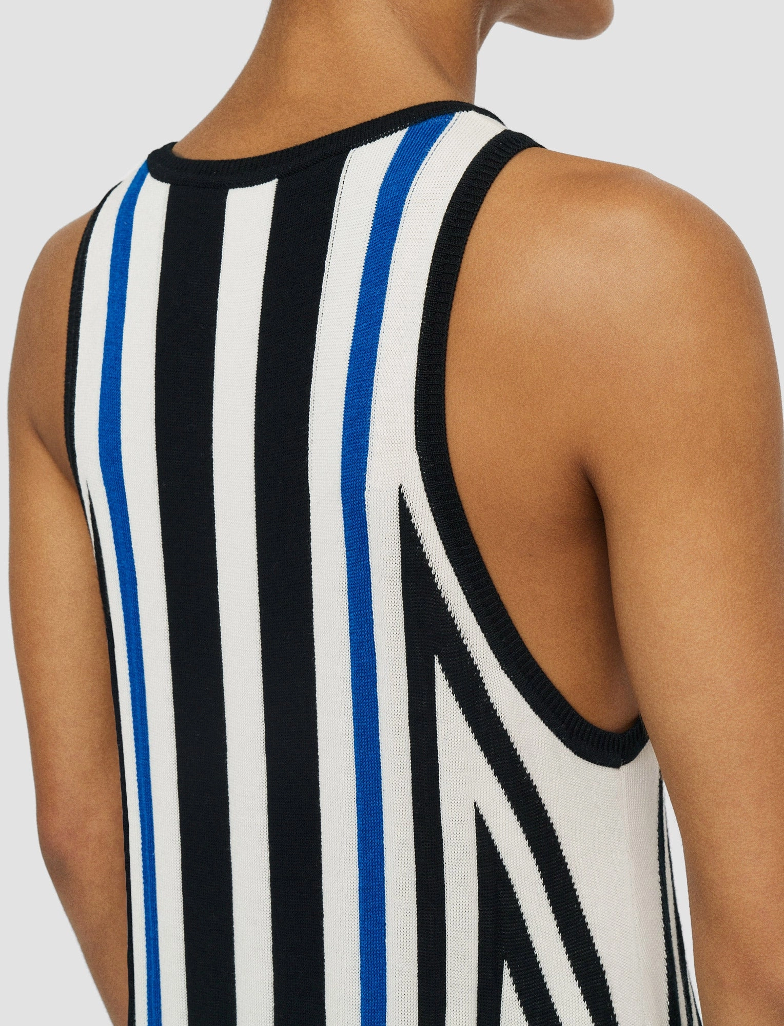 Breathable Feel Cretto Jacquard Knitted Dress