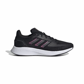 Party Mood ADIDAS FY9624 RUNFALCON 2.0 WMN'S (Medium) Black/Gray/Pink Mesh Running Shoes