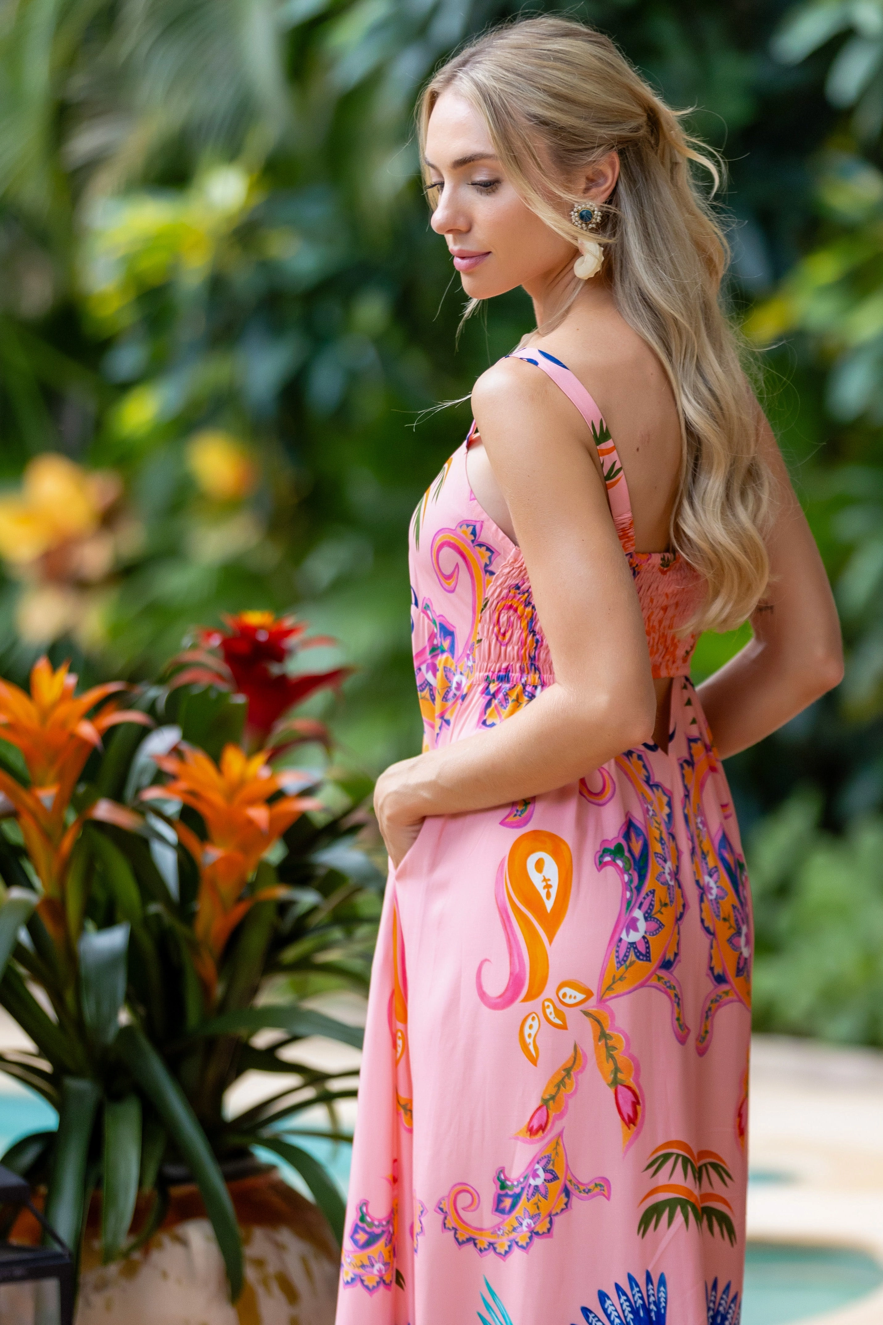 Classic Move Giselle Dress / Pink Parrot