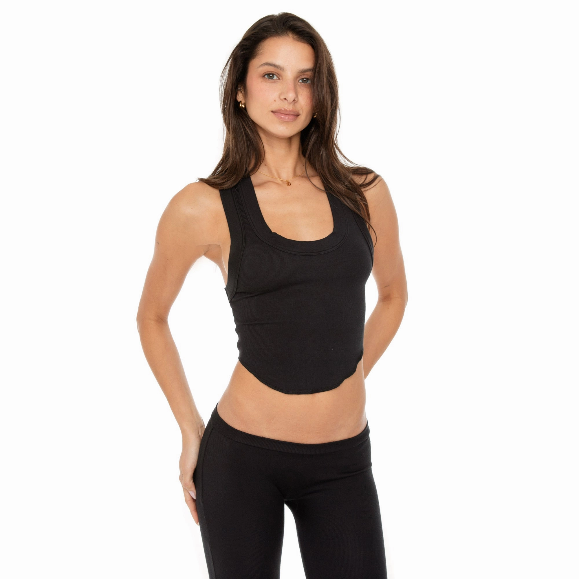 AdjustableDrawstring Suki Tank