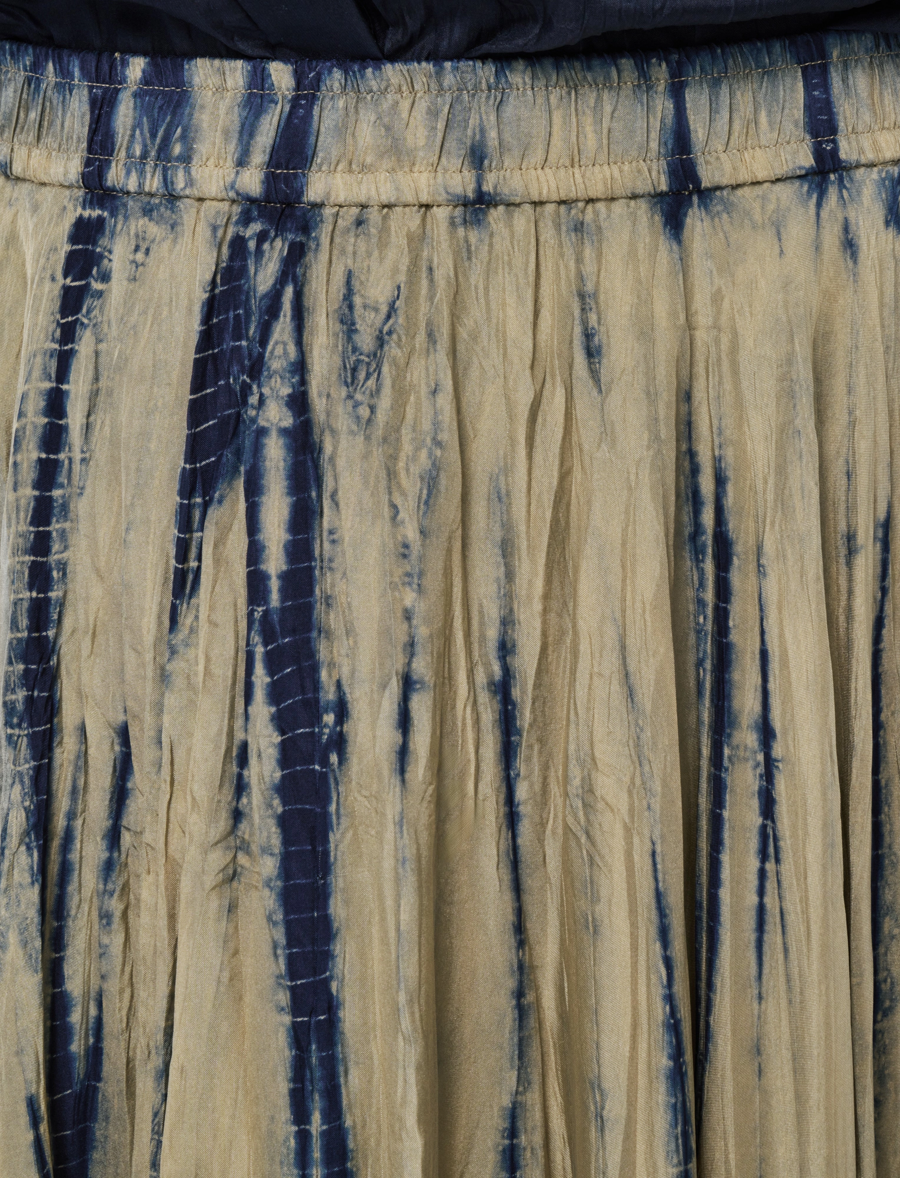 Boutique Exclusive Sully Long Tie Dye Silk Maxi Skirt