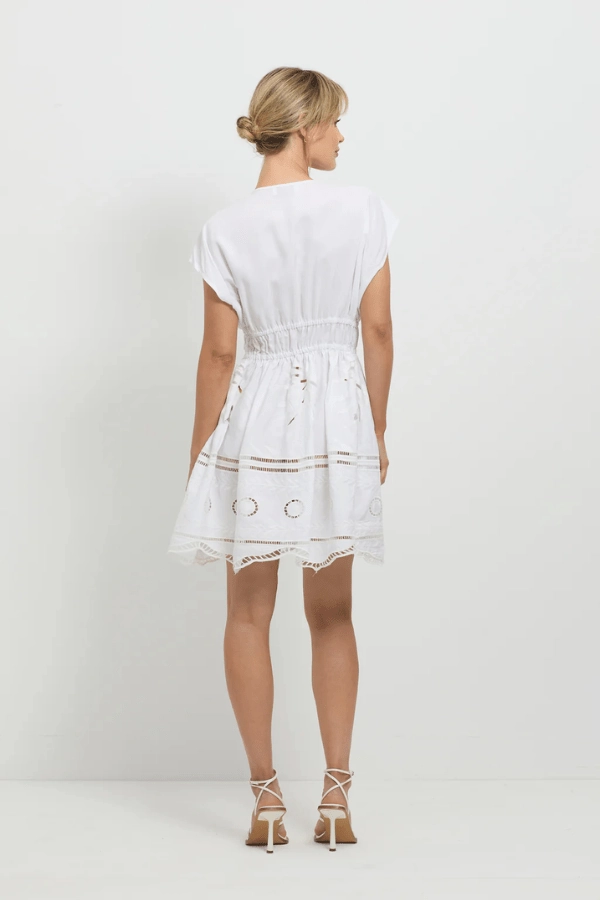 Sunrise Spirit Dress White Day Chic