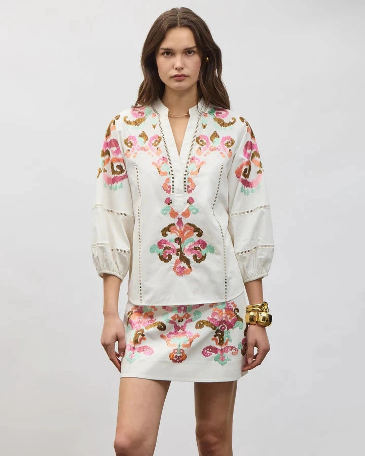 Rylie Top Whipped White Multi Way Adjustable Fit