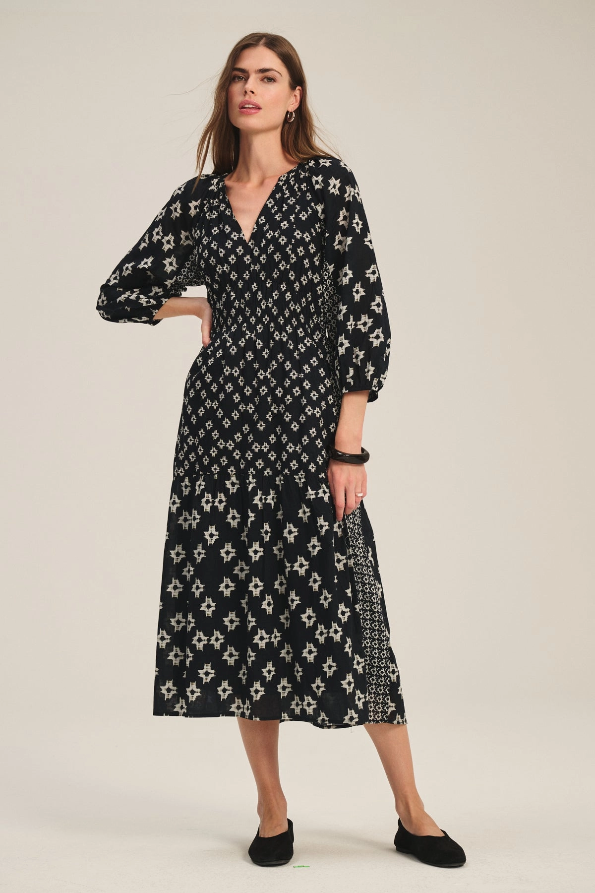 ELEN DRESS Contemporary Wear A Line Cut