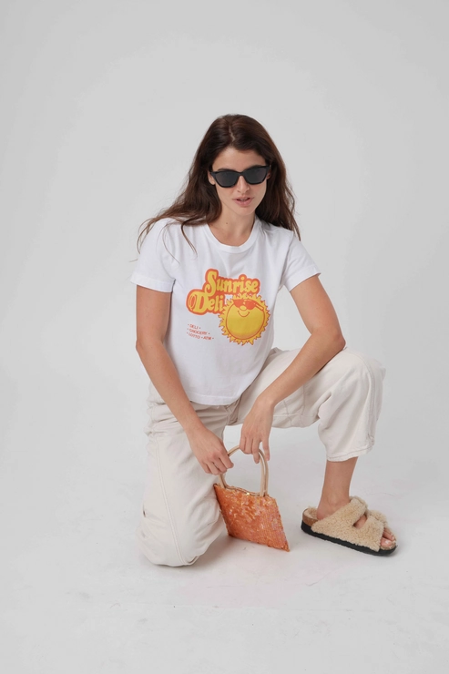 SUNRISE DELI Double Stitched Hem AthleticInspired