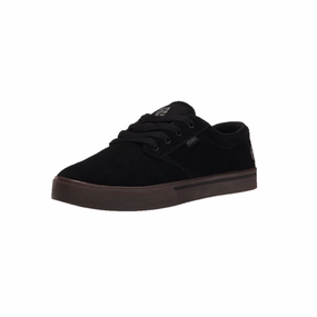 ETNIES 4101000323 544 JAMESON 2 ECO MN'S (Medium) Black/Black/Gum Suede Skate Shoes All Day Support Lightweight Feel