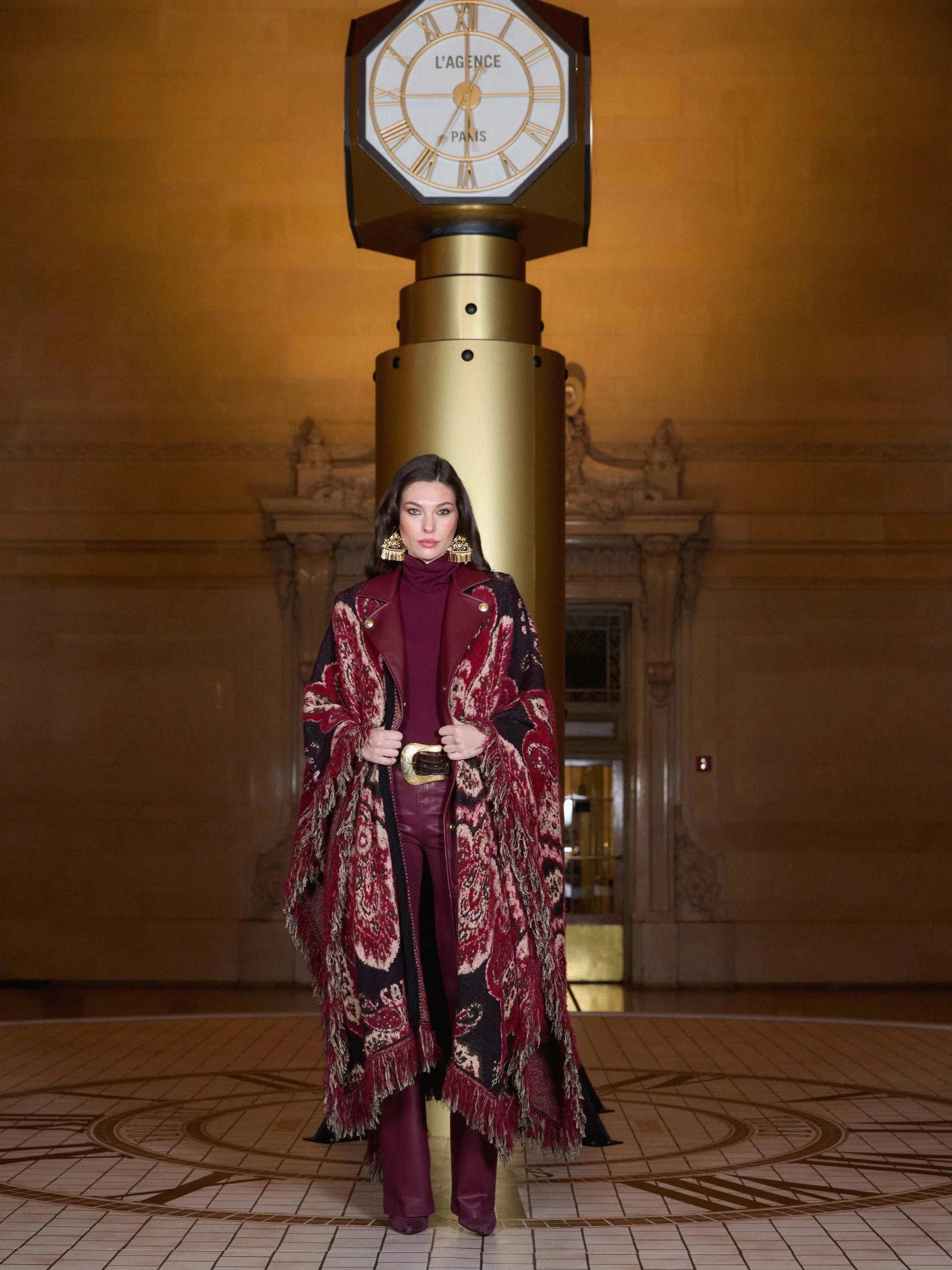 Low Impact Manufacturing Aja Turtleneck Dark Port