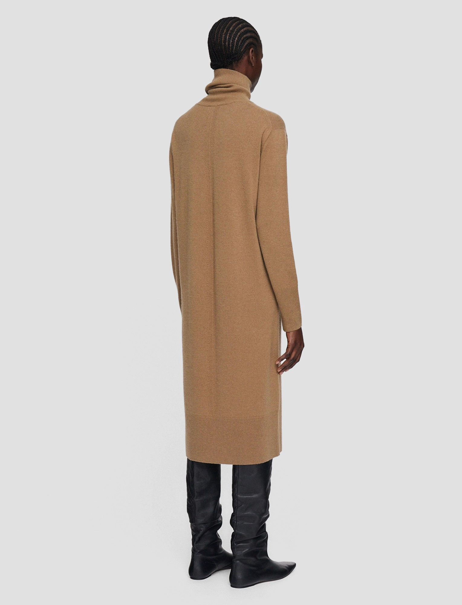 Light Pure Cashmere Dress Versatile Layer Subtle Edge