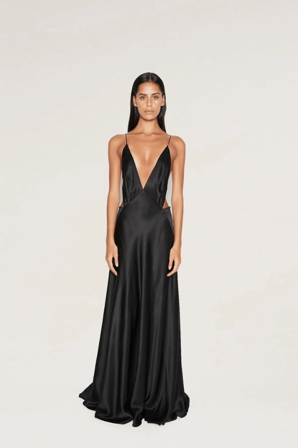 Tash Maxi Dress Black Anytime Wear