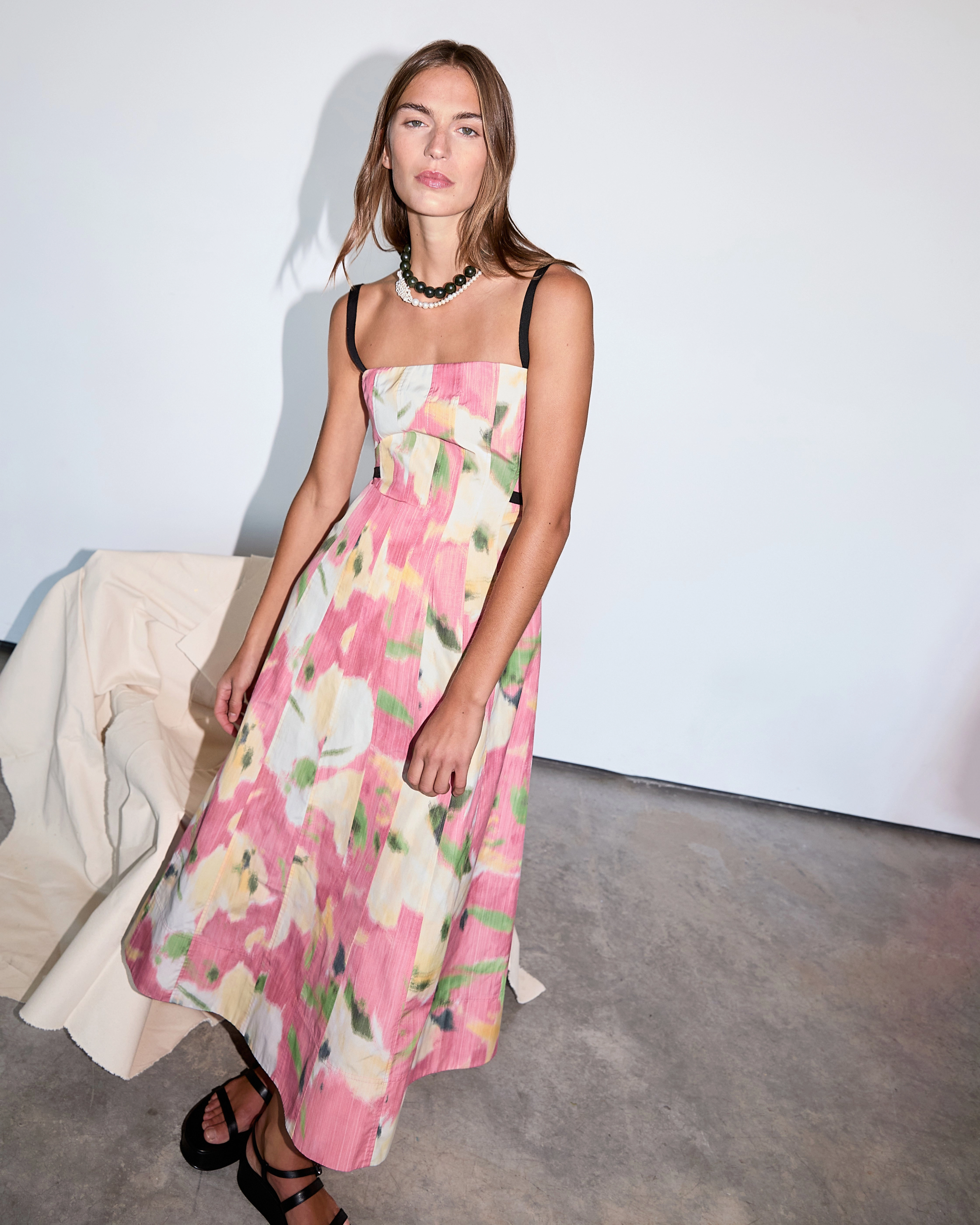 Tavia Dress Blush Shade Night Appeal