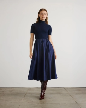 Teresa Knit Dress Farm Air Sophisticated Design