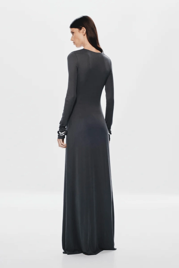 The 'Jennifer' Long Sleeve Dress Vulcan Comfortable and Flattering